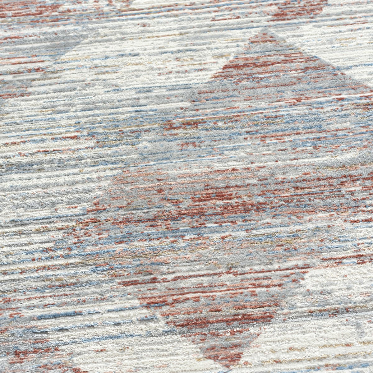 KOBEREC béžový krémový oranžový - 80 x 150 cm - šedá, textil (80/150cm) - Mazovia