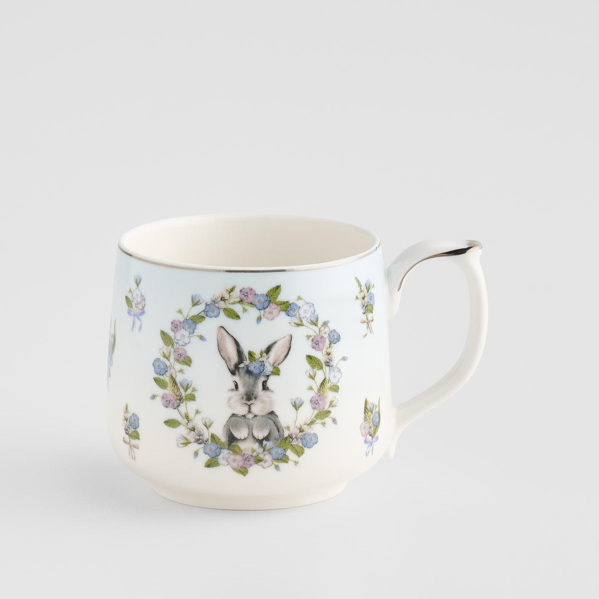 BECHER Pansilo - Hellblau, Keramik (0.43L) - home&you