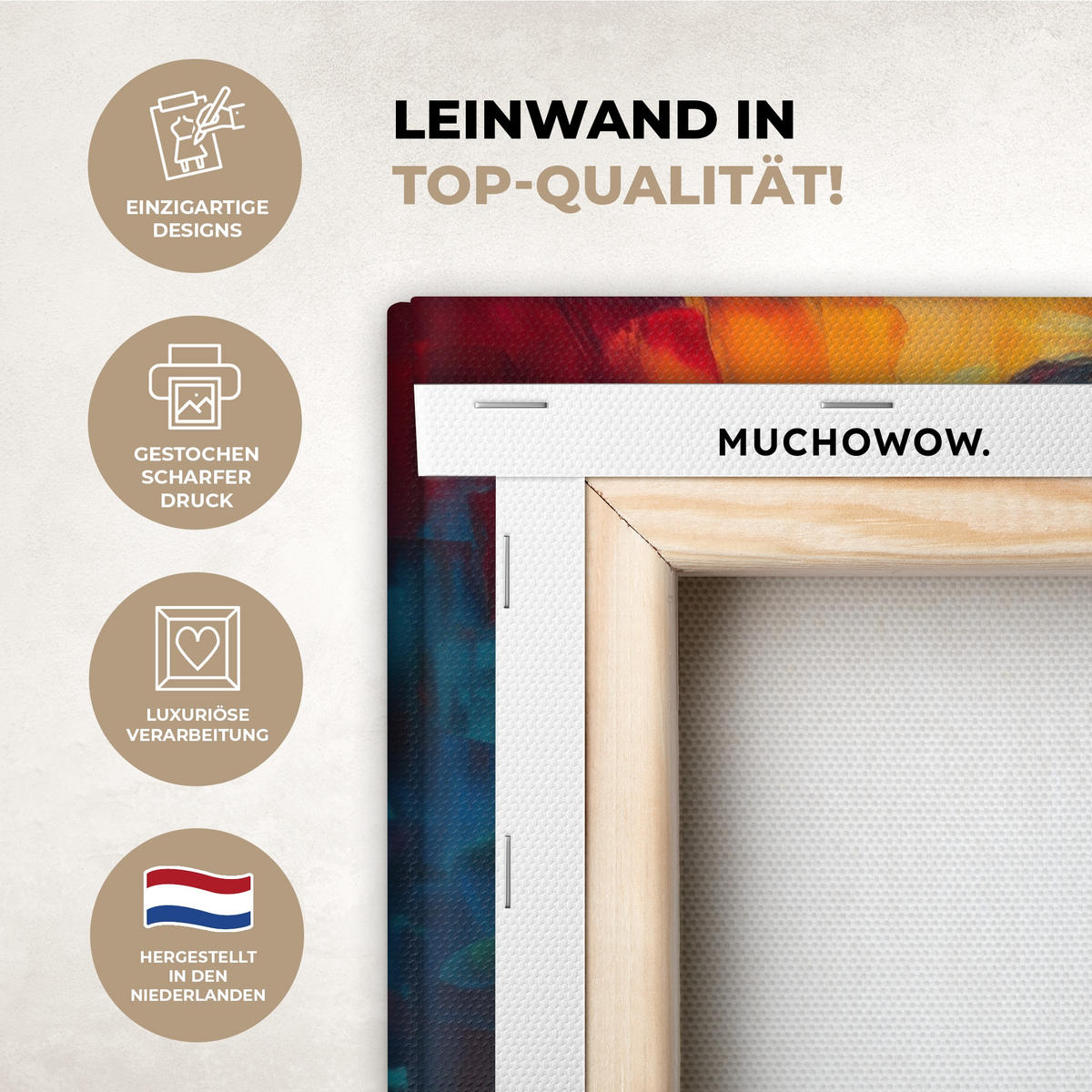 LEINWANDBILD Wein - Frau - Stimmungsvoll - Farbenfroh 20x20 cm - Bordeaux, Textil (20/20cm) - MuchoWow