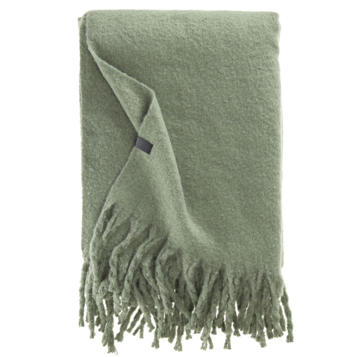 PLAID PLENTY - Grün, Textil (140/200cm) - Schöner Wohnen