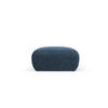 POUF Molino aus Chenille-Stoff königsblau - Blau, Textil (75/36/75cm) - Micadoni