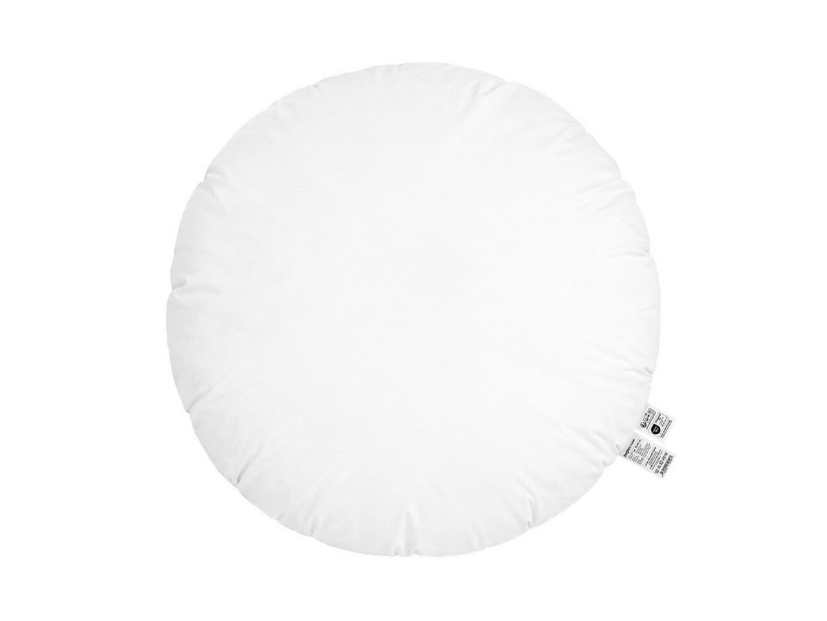 KISSENFÜLLUNG Rund PublikFree Faserbällchen 80 cm Ø - Weiß, Naturmaterialien/Kunststoff (80/80cm) - beties Heimtextil