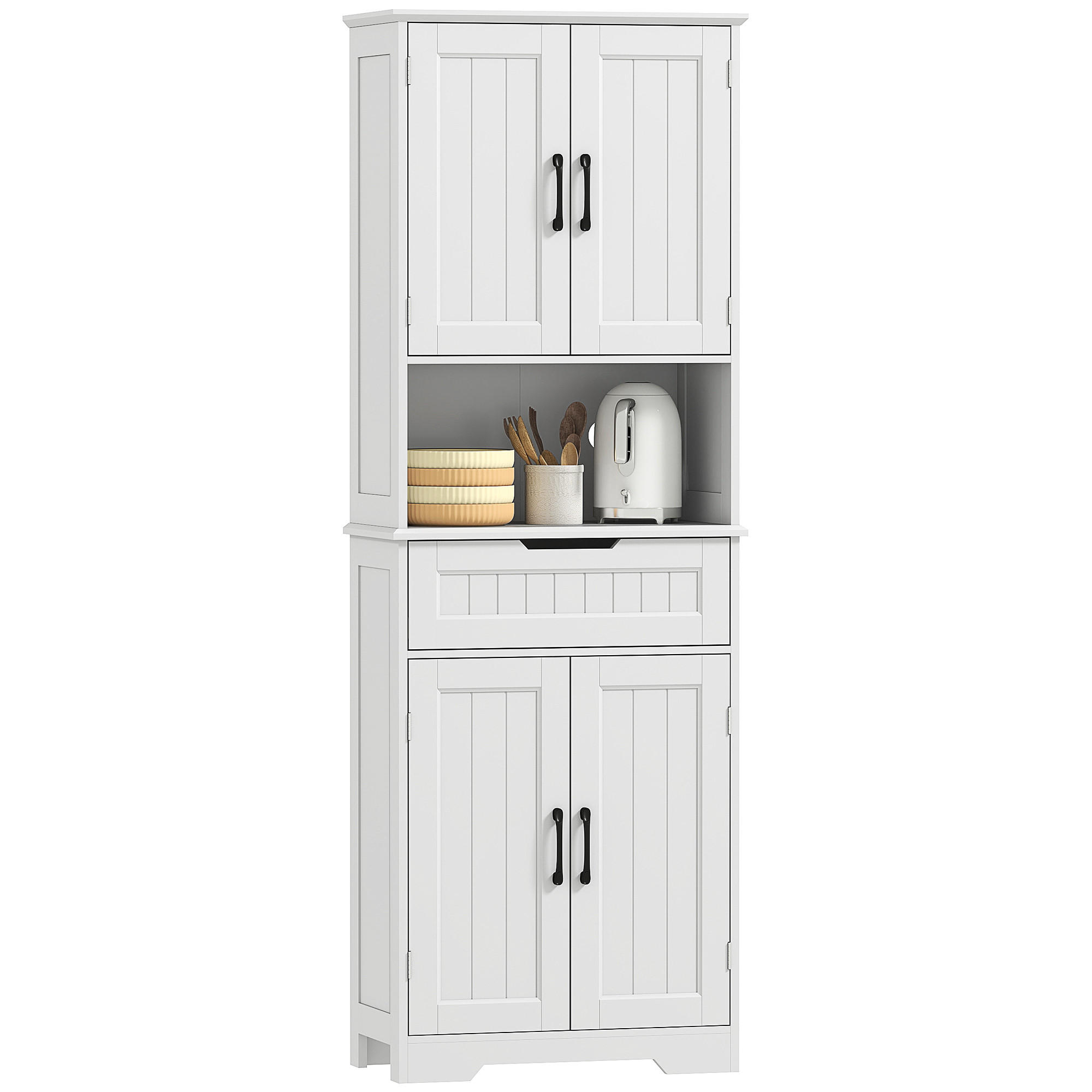 ComfortXL Highboard Weiß 30x172x60 cm