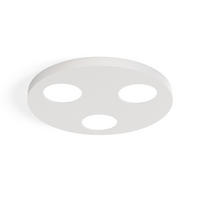 DECKENLEUCHTE - Weiß, Metall (30/30/2cm) - Lumicom