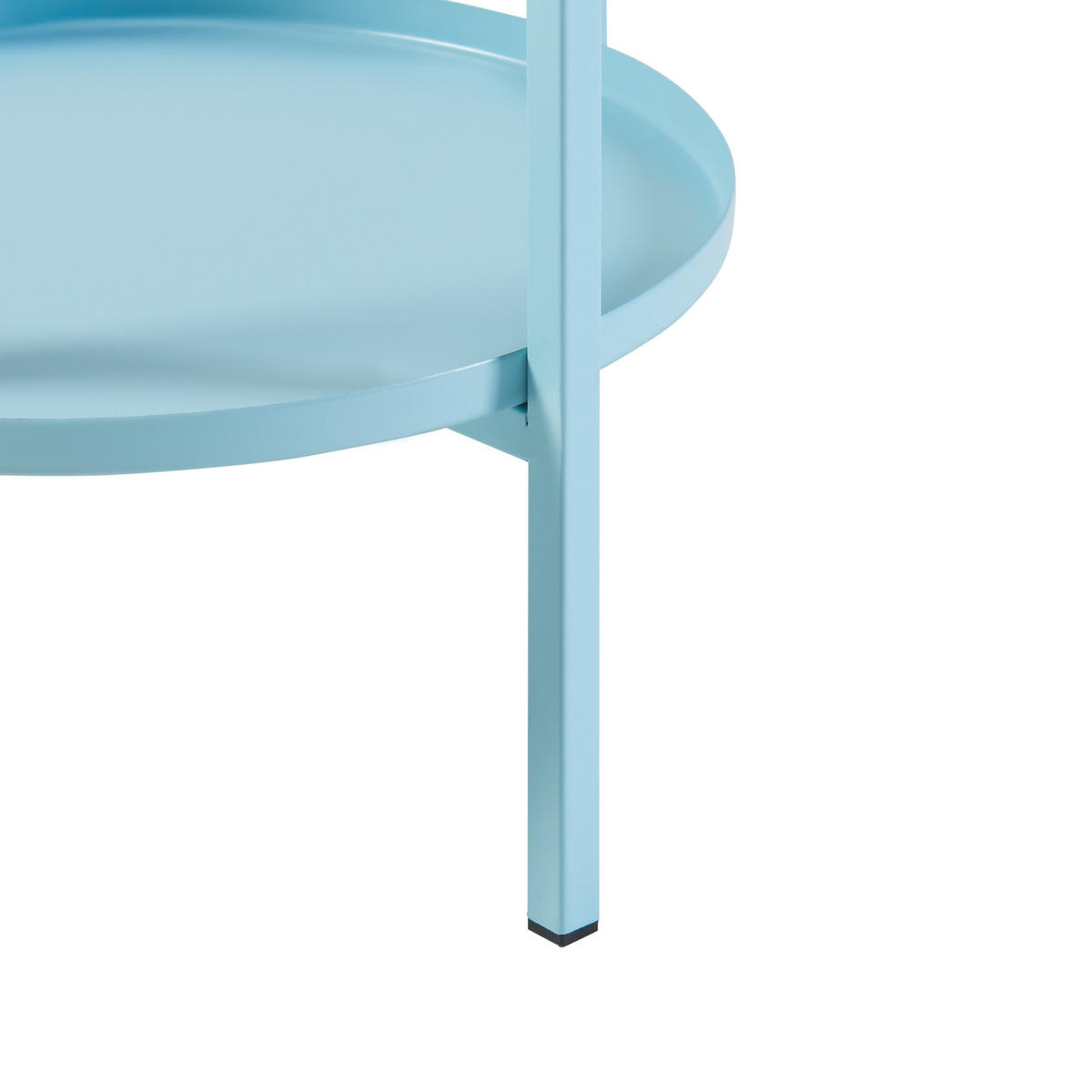 BLUMENSTÄNDER Altena - Hellblau, Metall (40/40/80.5cm) - [en.casa]