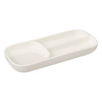 TELLER Nora 28/12 cm - Weiß, Keramik (28cm) - Secret de Gourmet