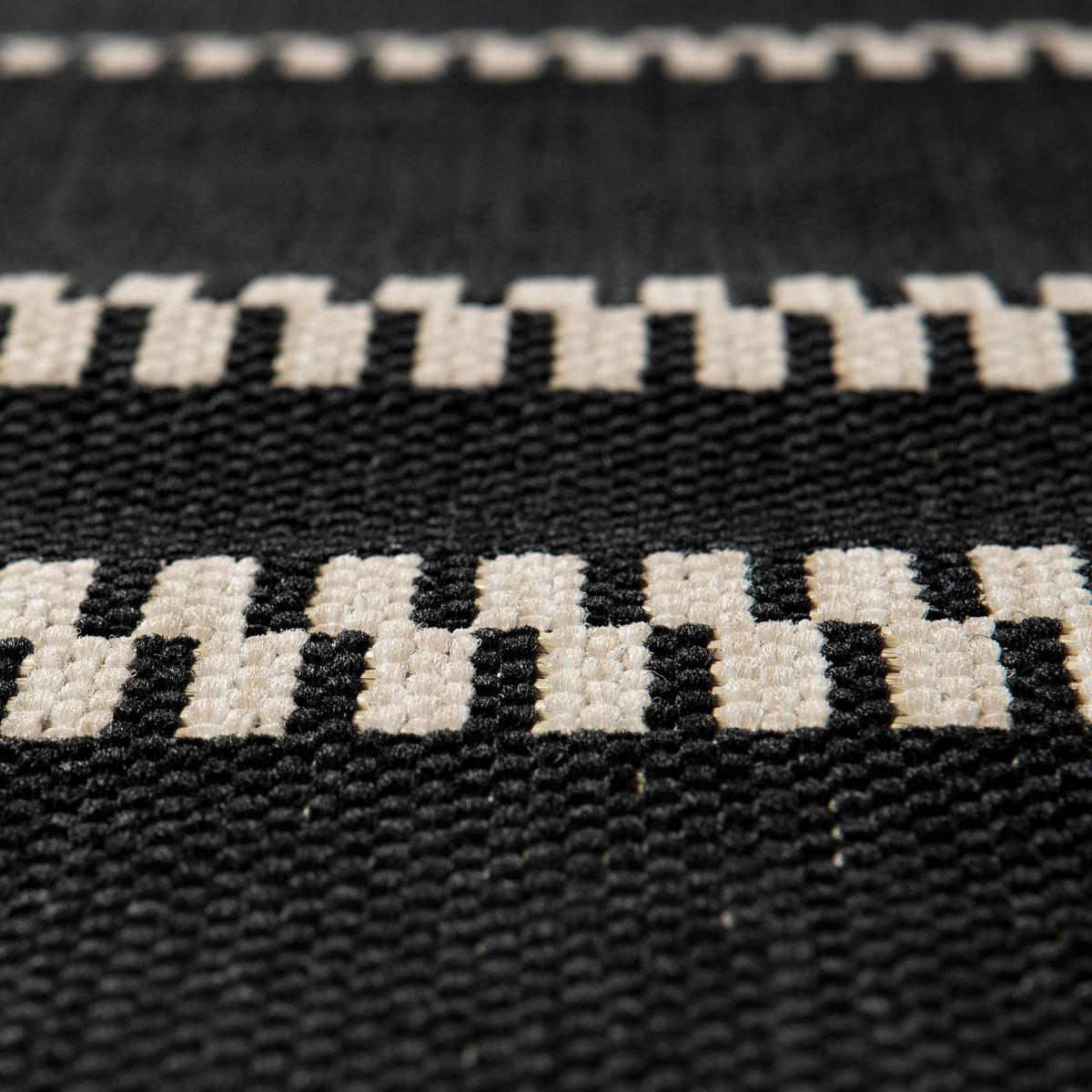 OUTDOOR-TEPPICH Paomia donner 160 x 230 cm - Grau, Textil (160/230cm) - Vivaraise