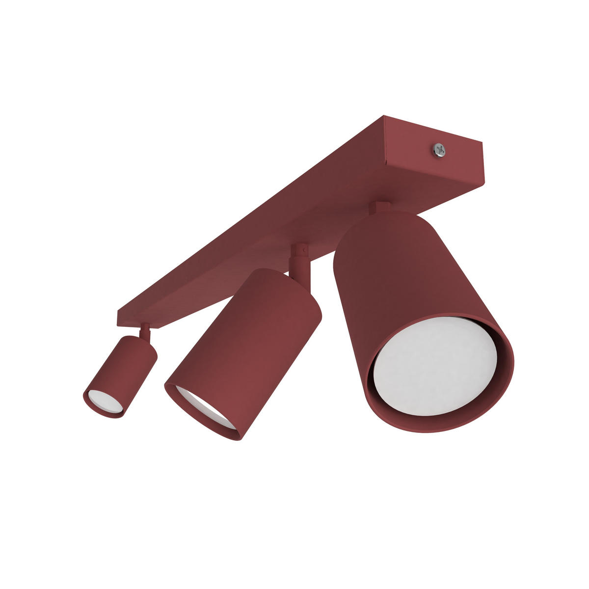 DECKENLEUCHTE - Rot, Metall (6/70/6cm) - Lumicom