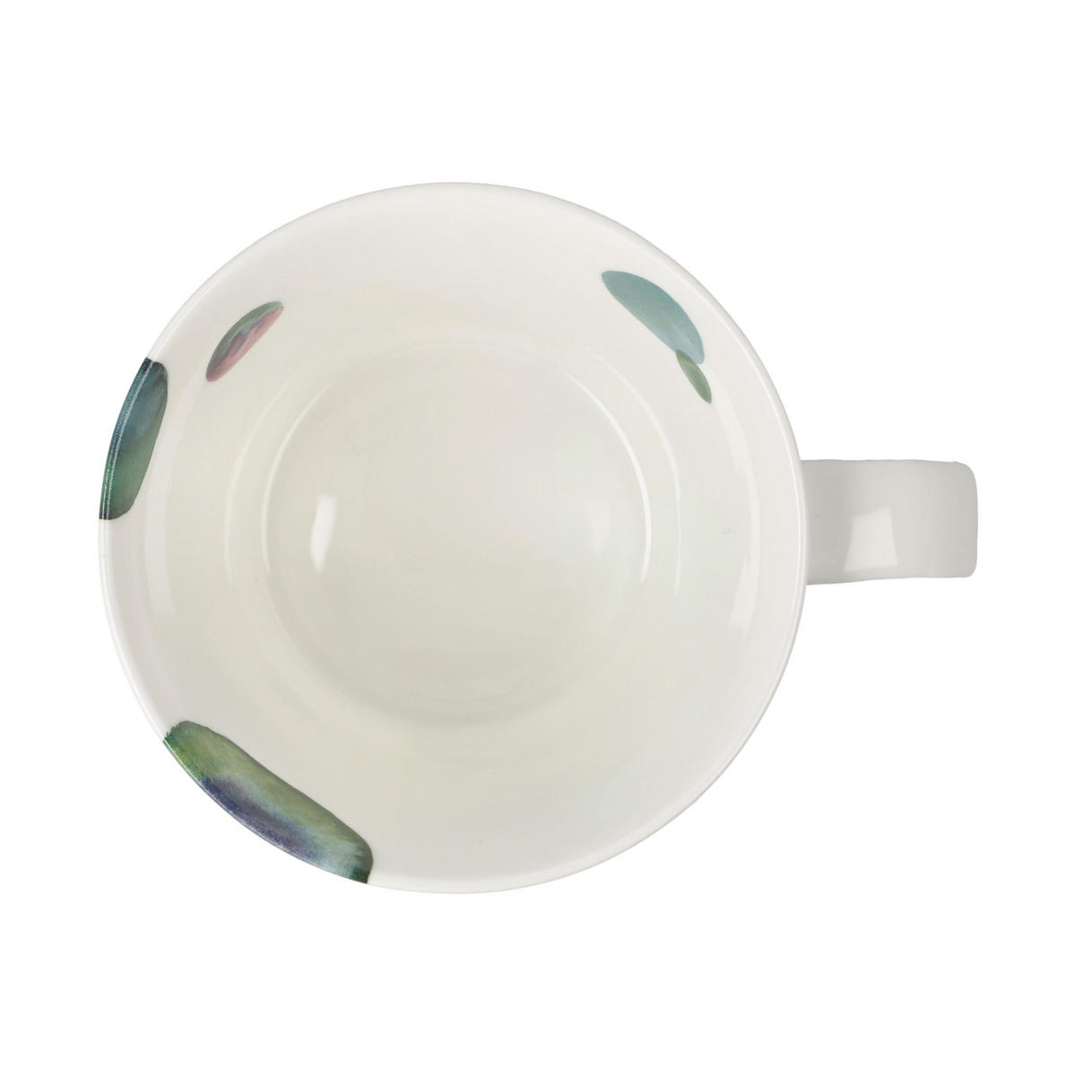 TEETASSE Petrol, Fine Bone China, Blaugrün, 350 ml - Blau, Keramik (0.35L) - Goebel