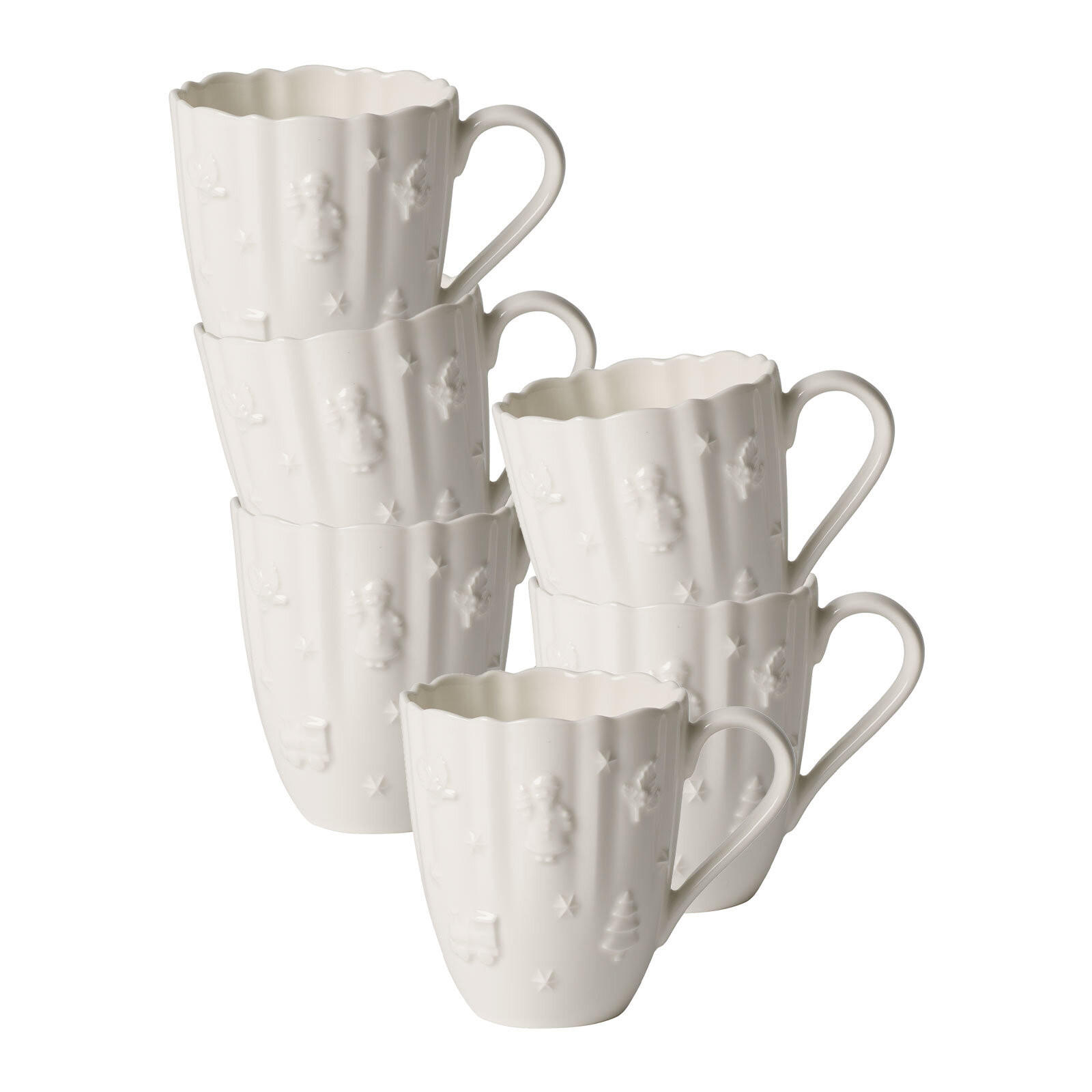 Villeroy & Boch Kaffeebecher Weiß