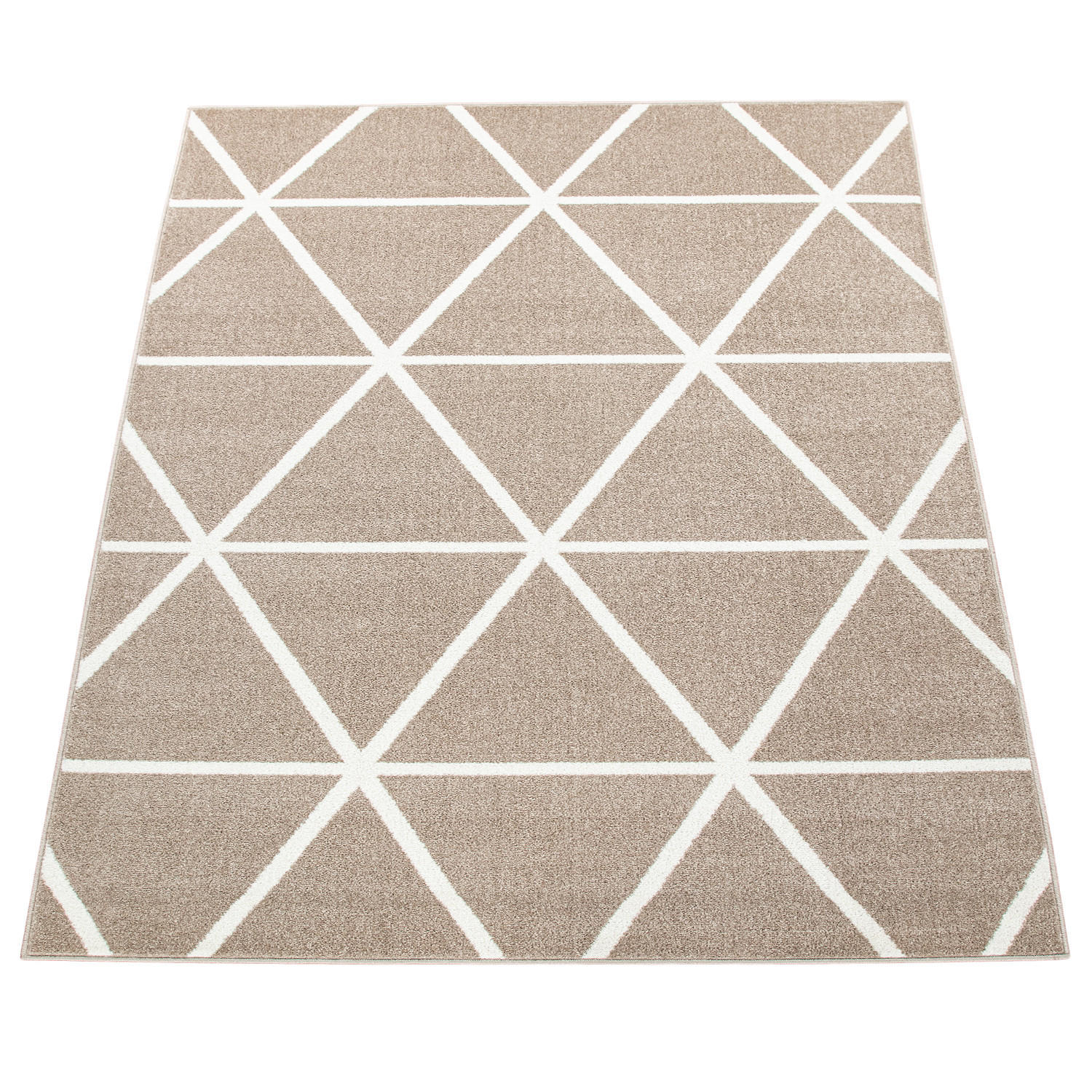 KURZFLORTEPPICH 120/170 cm Stella 401 - Braun, Textil (120/170cm) - Paco Home