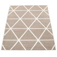 KURZFLORTEPPICH 120/170 cm Stella 401 - Braun, Textil (120/170cm) - Paco Home