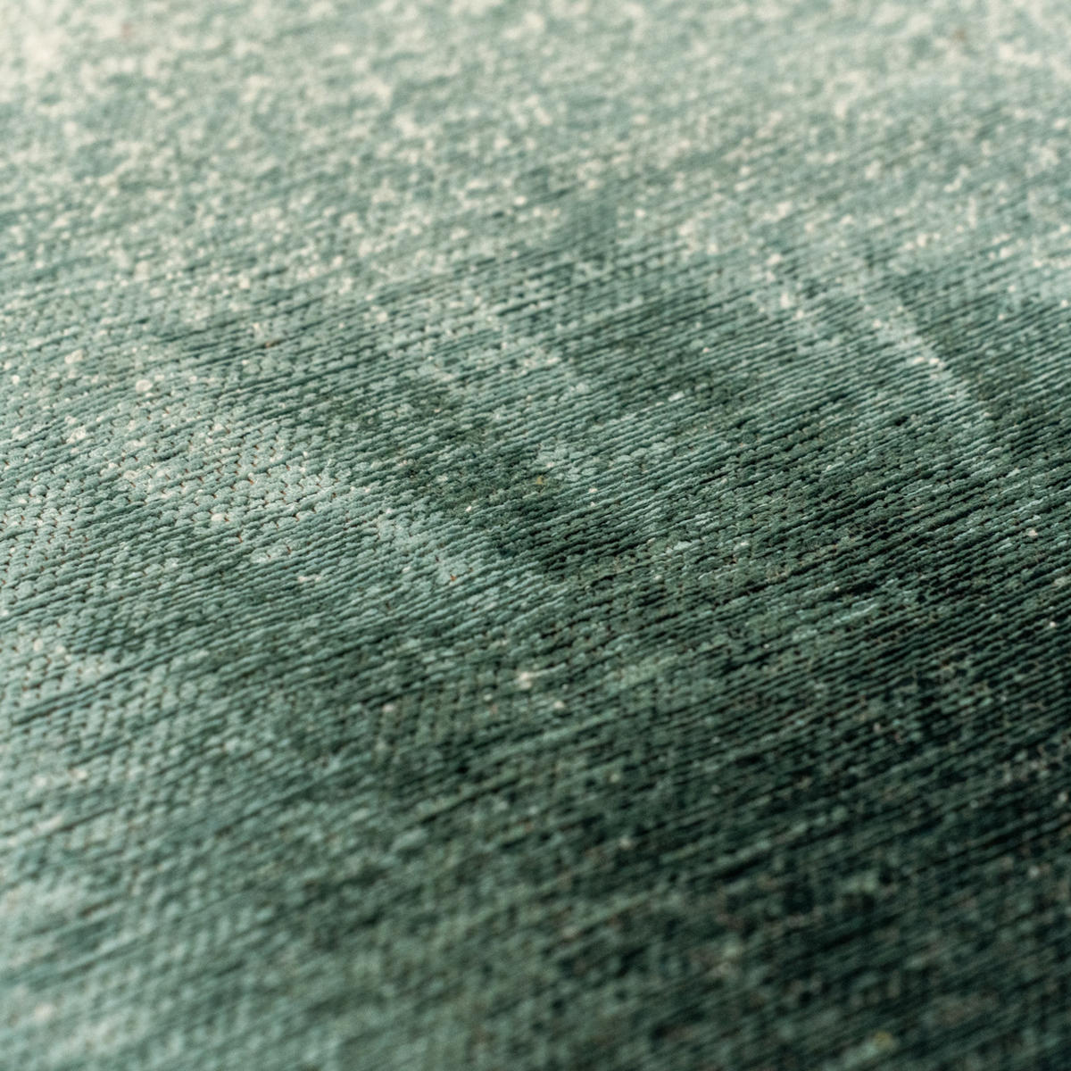 TEPPICH Green Day Meditation Drop 140/140 cm - Grün, Kunststoff/Textil (140/140cm) - Louis De Poortere