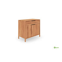 KOMMODE PAUL Kernbuche - Kernbuche, Holz (80/80/50cm) - byoak