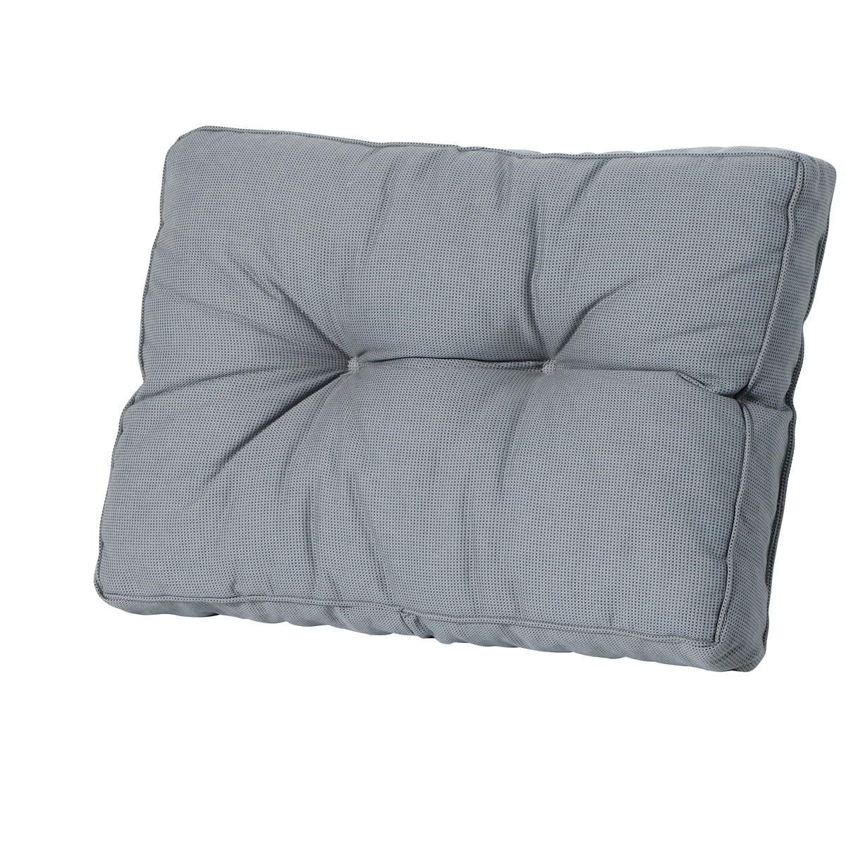 SITZKISSEN Rippe 43/60 cm 2er-Set - Grau, Textil (60/8/40cm) - Madison