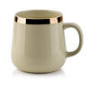 BECHER Dalia Beige 13/9/10 cm Keramik - Beige, Keramik (0.5L) - Mondex