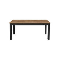 ESSTISCH ALIVO 180 x 95 x 77 cm - Schwarz, Holz (180/95/77cm) - MASSENO