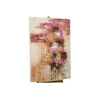 ACRYLBILD HANDGEMALT 80/120 cm - Pink, Holz/Textil (80/120cm) - KUNSTLOFT