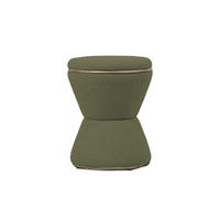 HOCKER Gustar 38.5/38.5/43 cm - Grün, Textil (38.5/43/38.5cm) - Leitmotiv