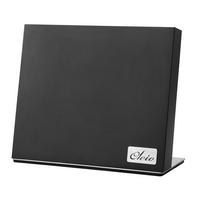 MAGNETISCHER MESSERHALTER - Schwarz, Holz (24/10.5/27.5cm) - Oleio