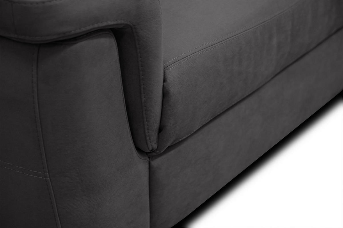 SOFA JONES 2-Sitzer, anthrazit - Anthrazit, Holzwerkstoff/Textil (166/102/99cm) - Courtois Laville