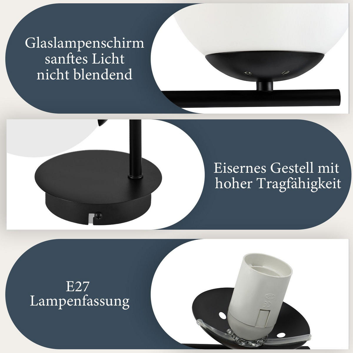 WANDLEUCHTE Quelle - Schwarz, Metall (12/20/20cm) - Nettlife