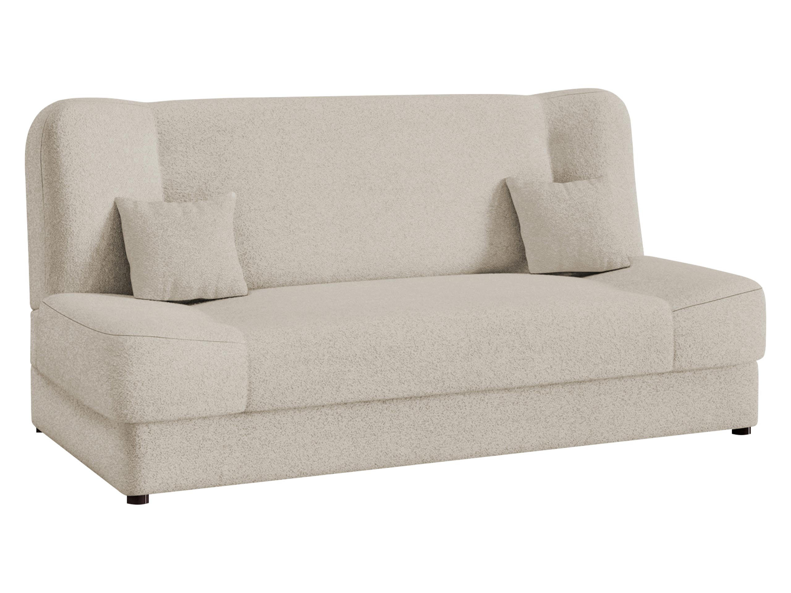 SCHLAFSOFA Jonas Premium - Beige, Holz/Textil (195/86/87cm)
