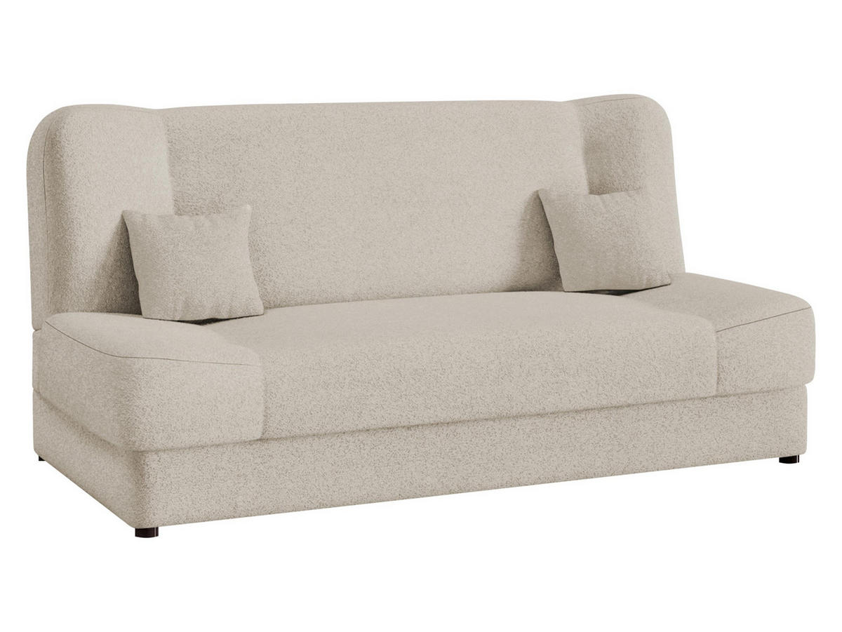 SCHLAFSOFA Jonas Premium - Beige, Holz/Textil (195/86/87cm)