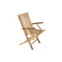GARTENSTUHL MALLORCA - Beige, Holz (50/88/38cm) - SAM