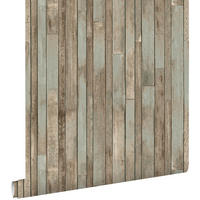 TAPETE Holz-Optik 53 cm x 10.05 m - Braun, Papier (53/1000cm) - ESTAhome