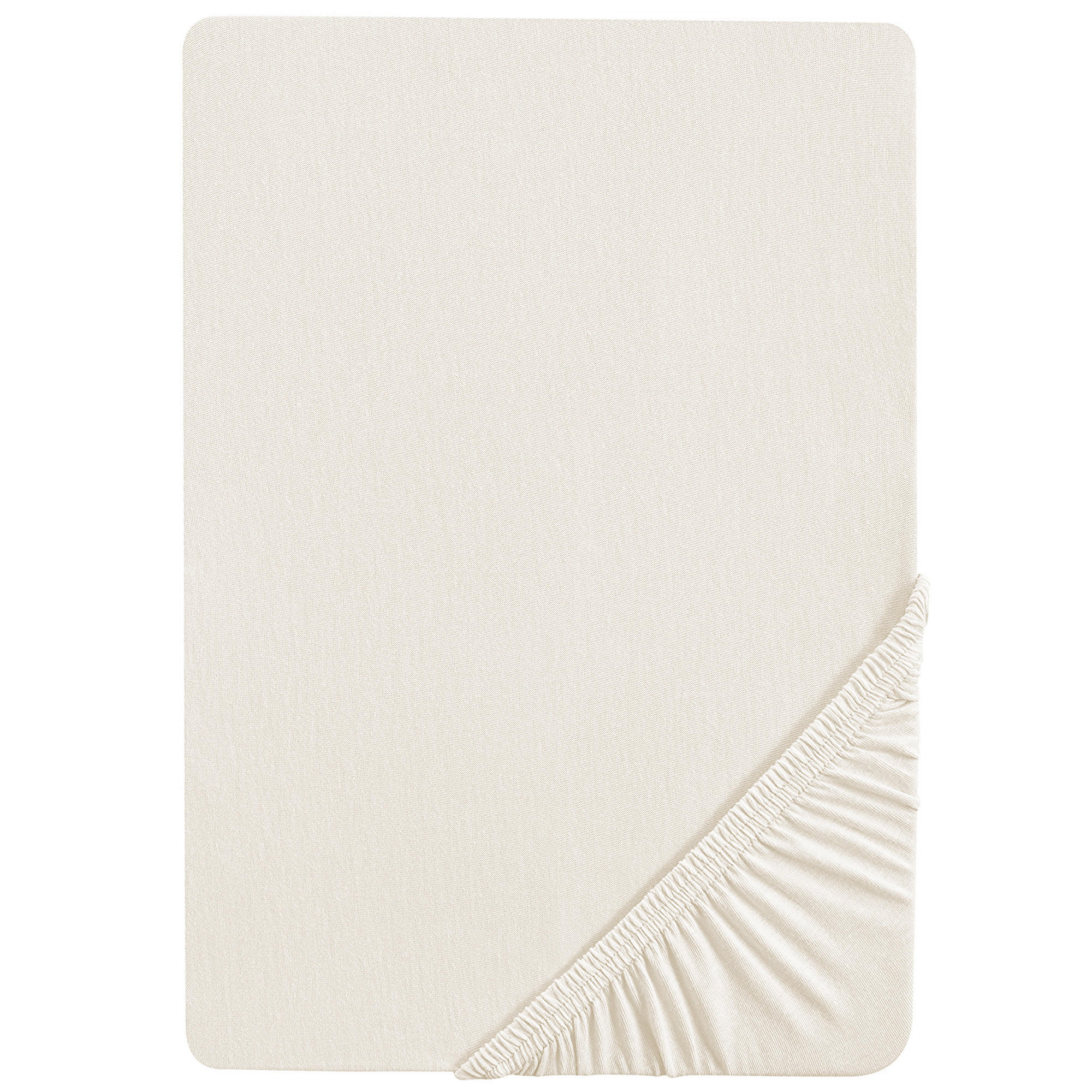 SPANNBETTLAKEN 45 x 90 cm & 40 x 90 cm - Creme, Textil (45/90cm) - Roba
