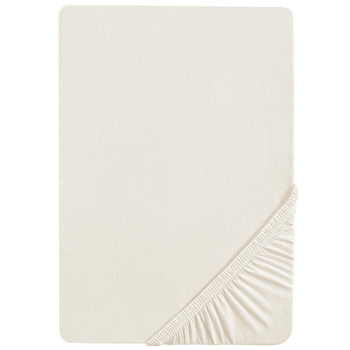 SPANNBETTLAKEN 45 x 90 cm & 40 x 90 cm - Creme, Textil (45/90cm) - Roba