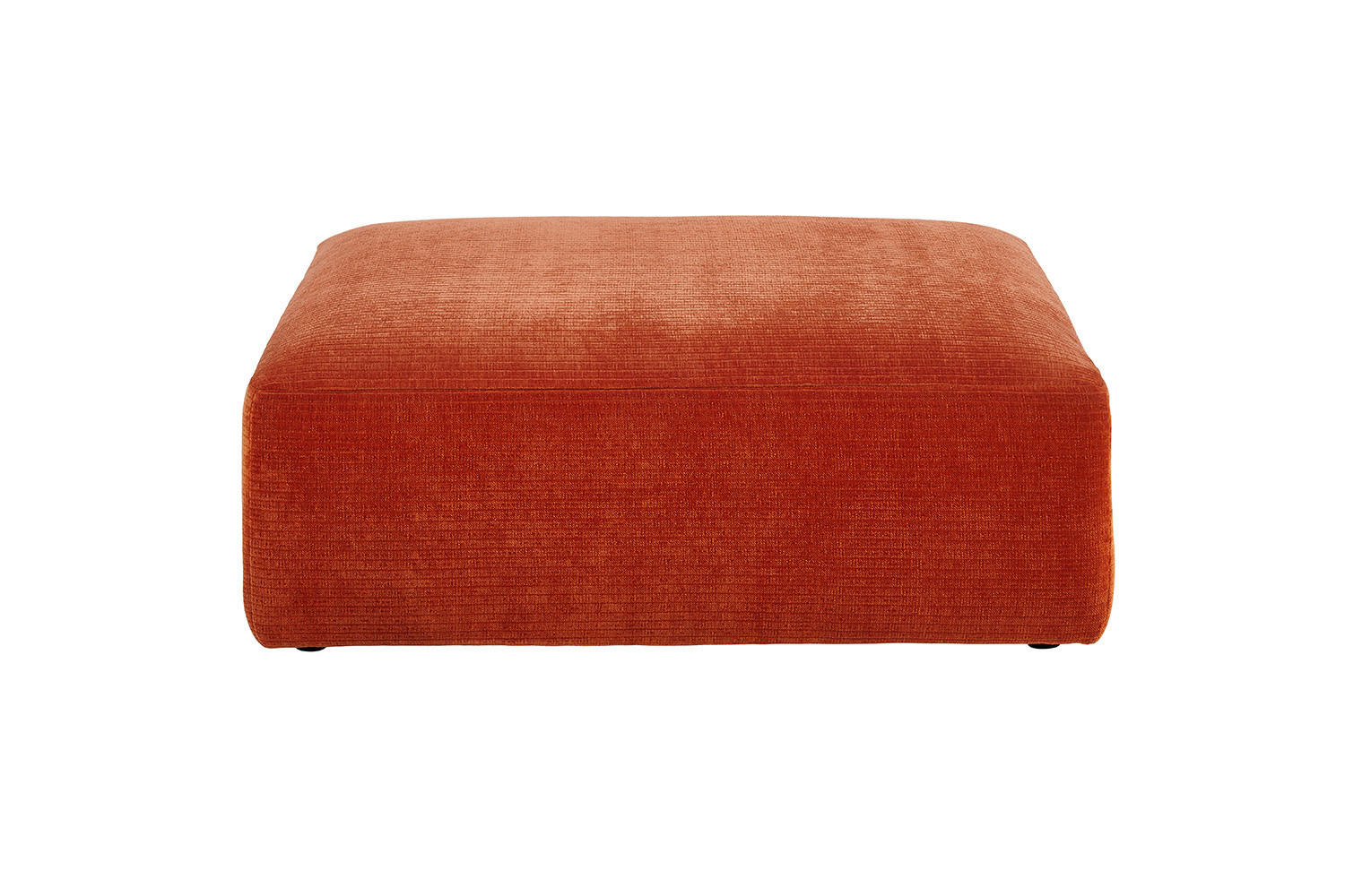 SOFA SITZELEMENT SEPHI Rot Cord - Rot/Schwarz, Kunststoff/Textil (107/39/82cm) - KAWOLA