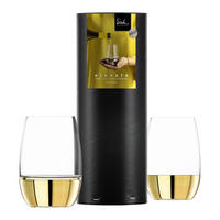 ALLROUND- / WEISSWEINBECHER Elevate Gold 340 ml 2er Set - Goldfarben, Glas (0.34L) - Eisch