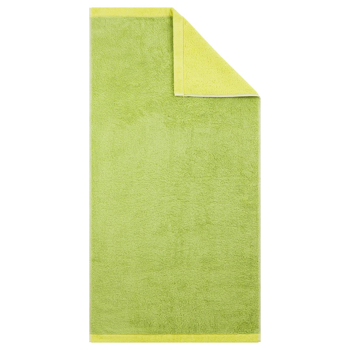 DUSCHTUCH Lifestyle Splash 2er-Set - Grün, Textil (70/140cm) - Cawö
