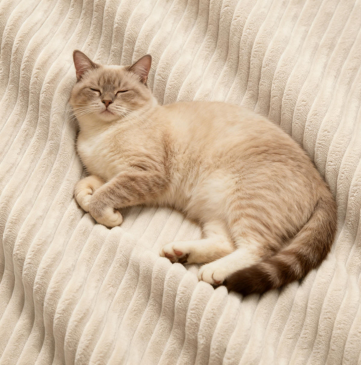 SOFA modular Cord Beige 2-tlg. - Beige, Kunststoff (104/69/204cm) - Meubliv