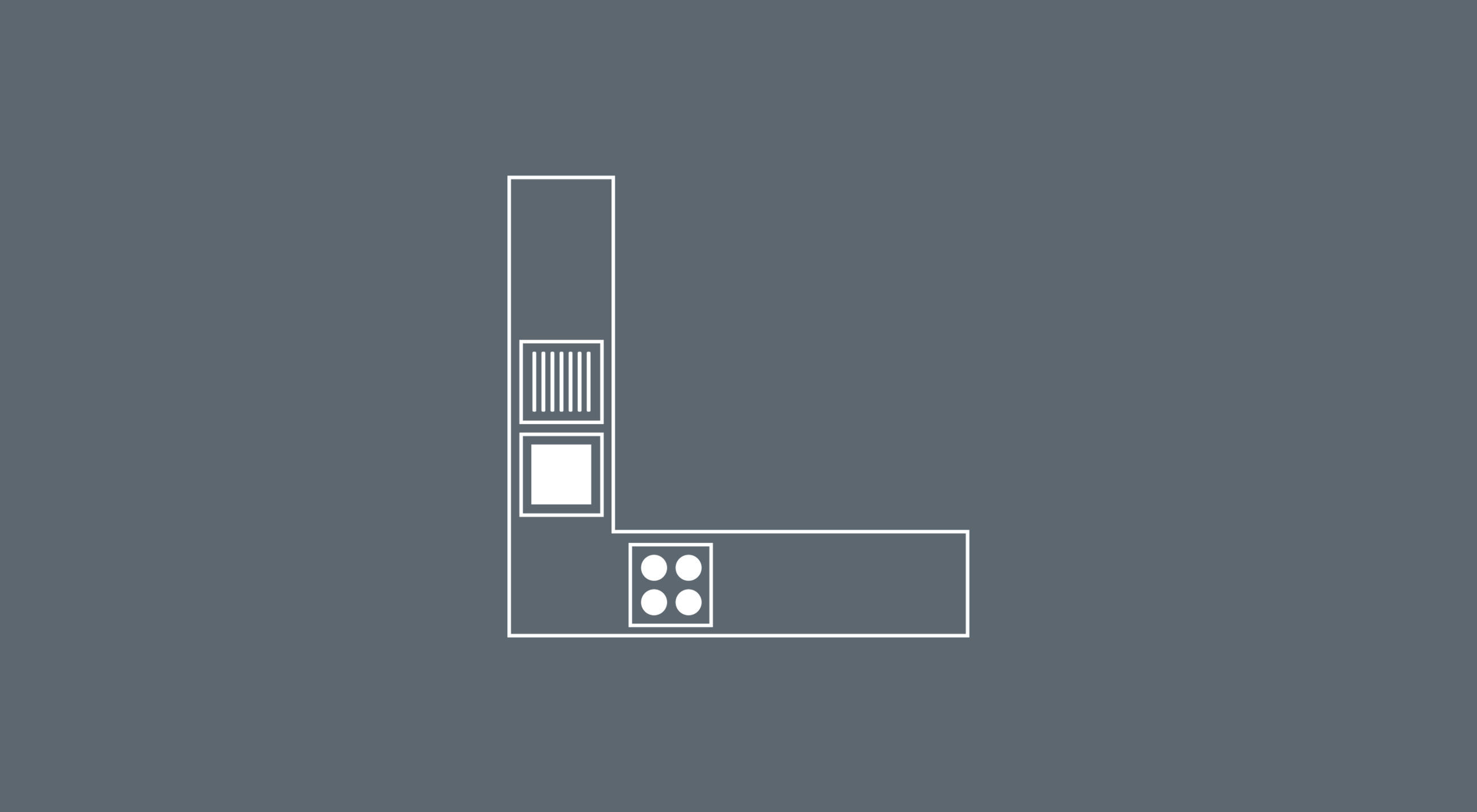 Icon Küche in L-Form