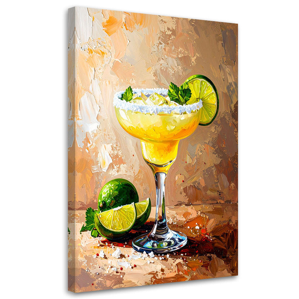 Feeby Leinwandbild Beige 40x60 cm