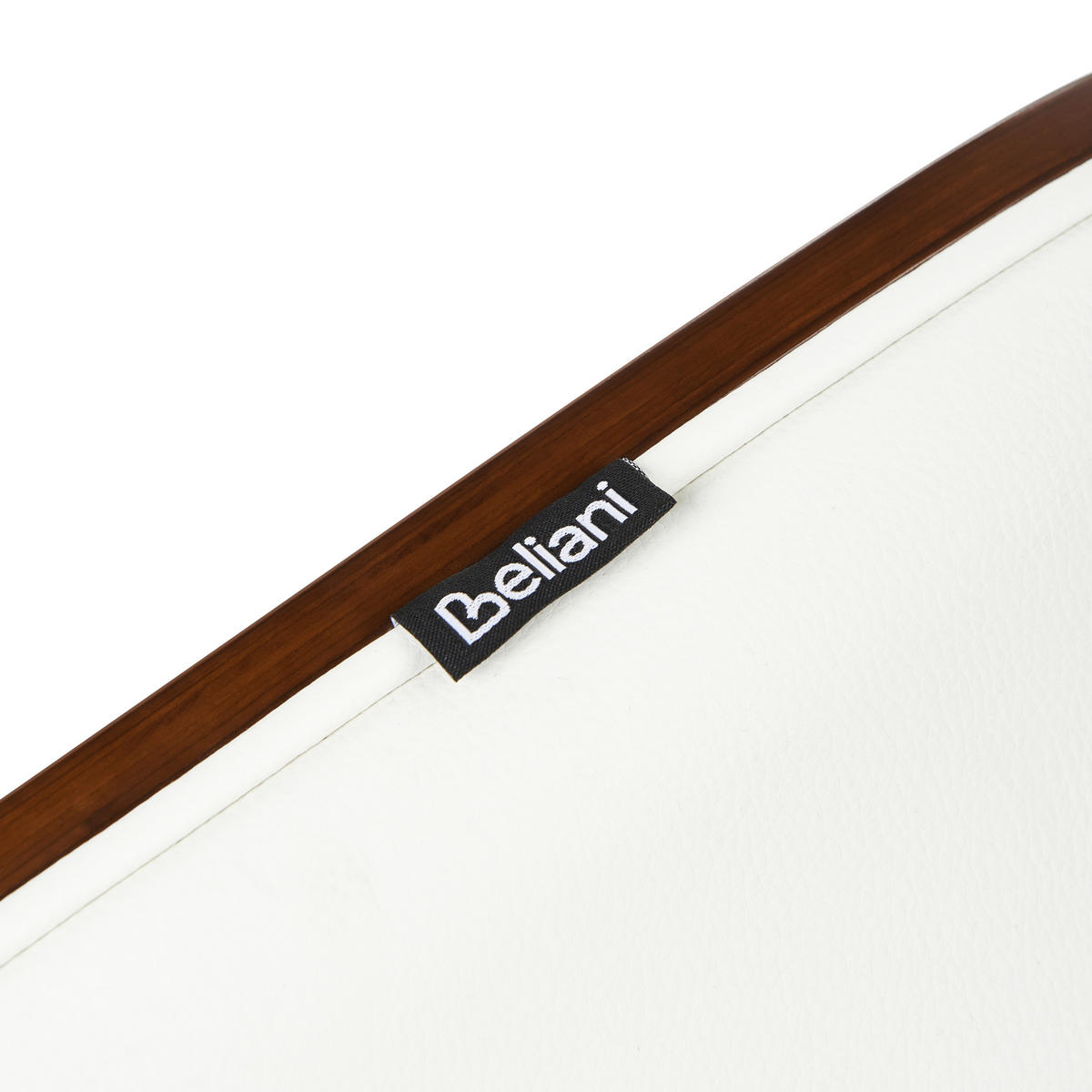 SCHREIBTISCHSTUHL Weiß Totowa - Weiß, Kunststoff (54/77/39cm) - Beliani