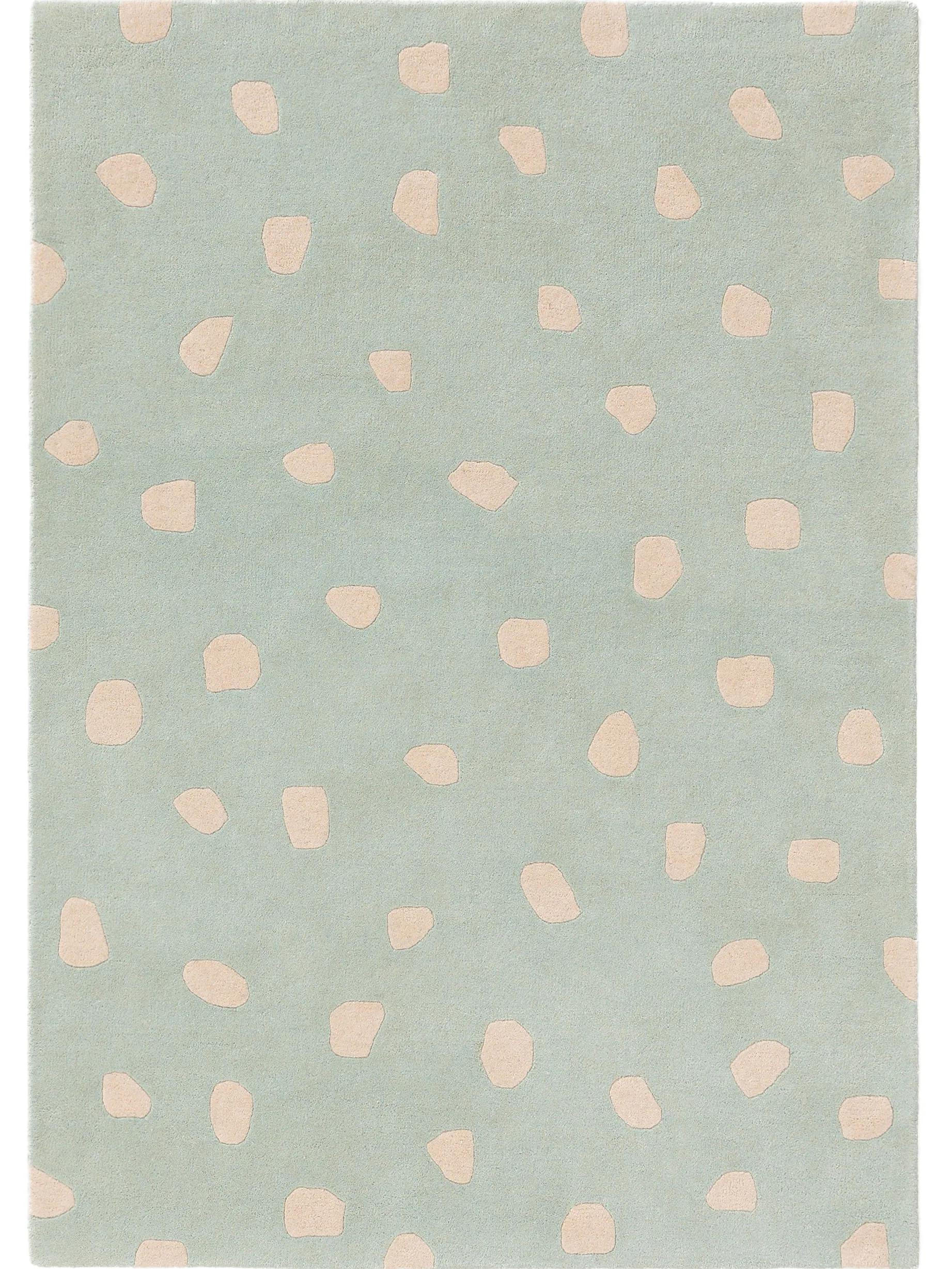 benuta Kinderteppich Mintgrün 150x220 cm
