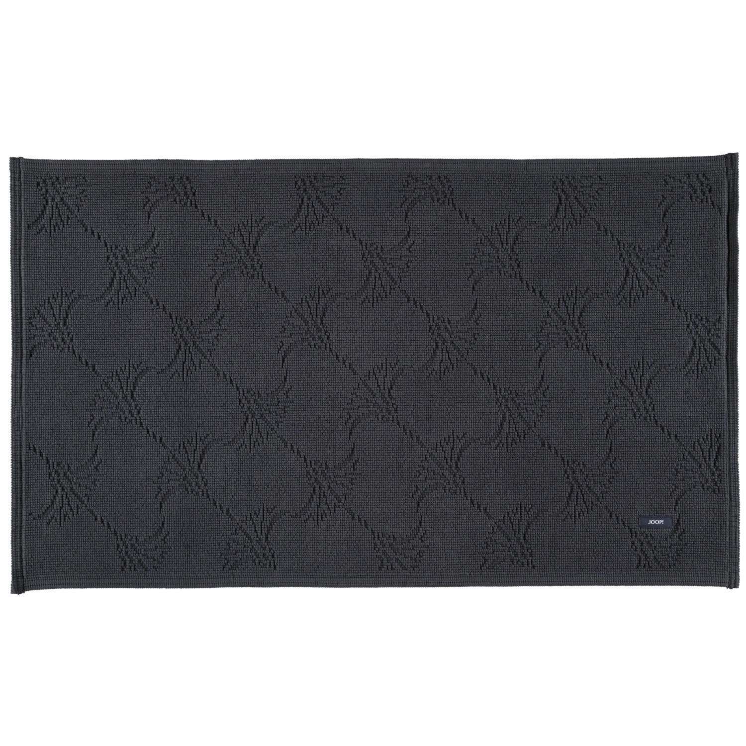 BADEMATTEN NEW CORNFLOWER 60 ANTHRAZIT - 069 - Grau, Textil (70/120cm) - Joop!