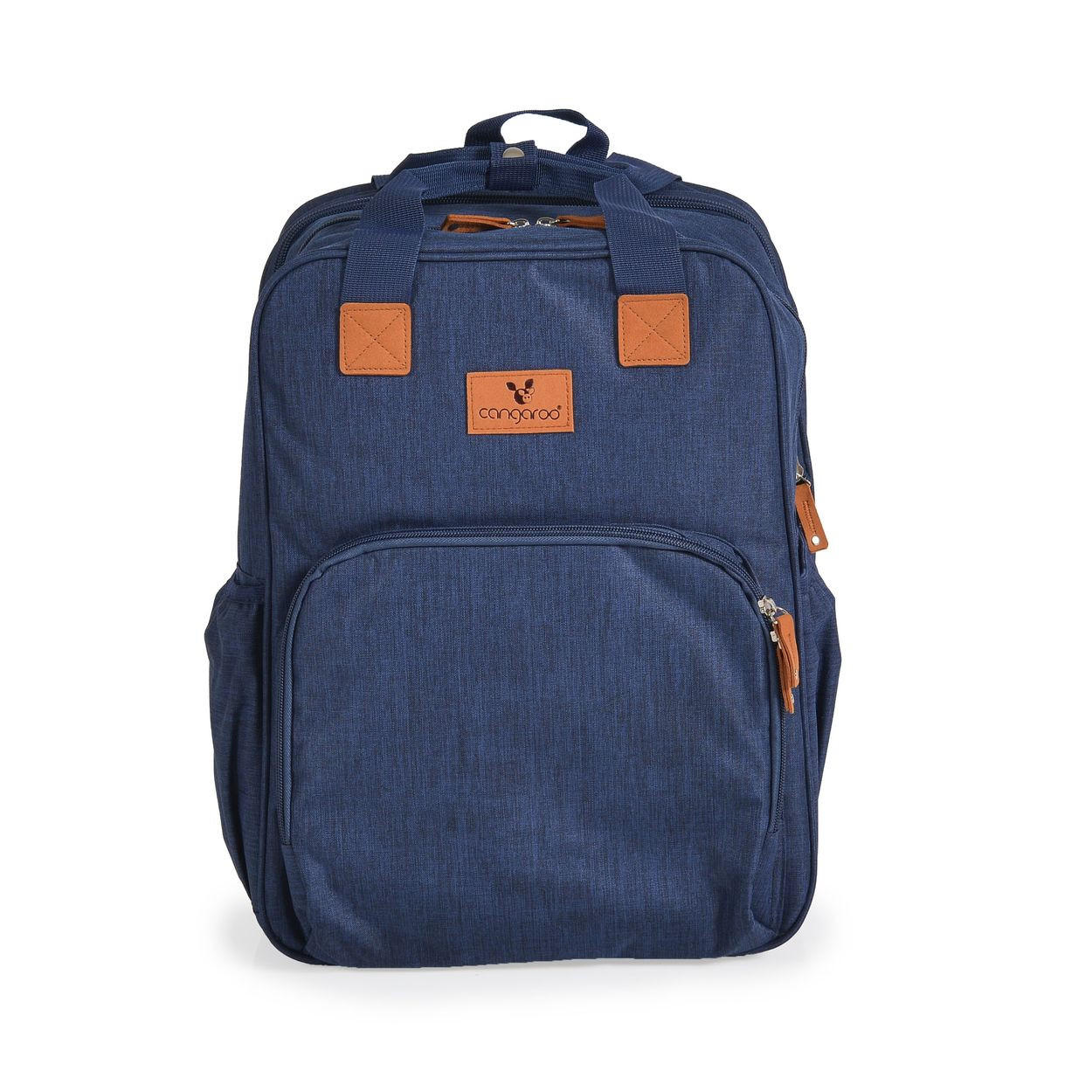 KINDERWAGENTASCHE Liana blau 2-in-1 Funktion, als Babybett nutzbar, als Rucksack verwendbar - Blau, Textil (31/43/9cm) - Cangaroo