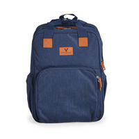 KINDERWAGENTASCHE Liana blau 2-in-1 Funktion, als Babybett nutzbar, als Rucksack verwendbar - Blau, Textil (31/43/9cm) - Cangaroo