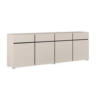 SIDEBOARD Lilia Kašmír - kašmírová, kompozitní dřevo (225/78.5/40cm) - Petits-meubles