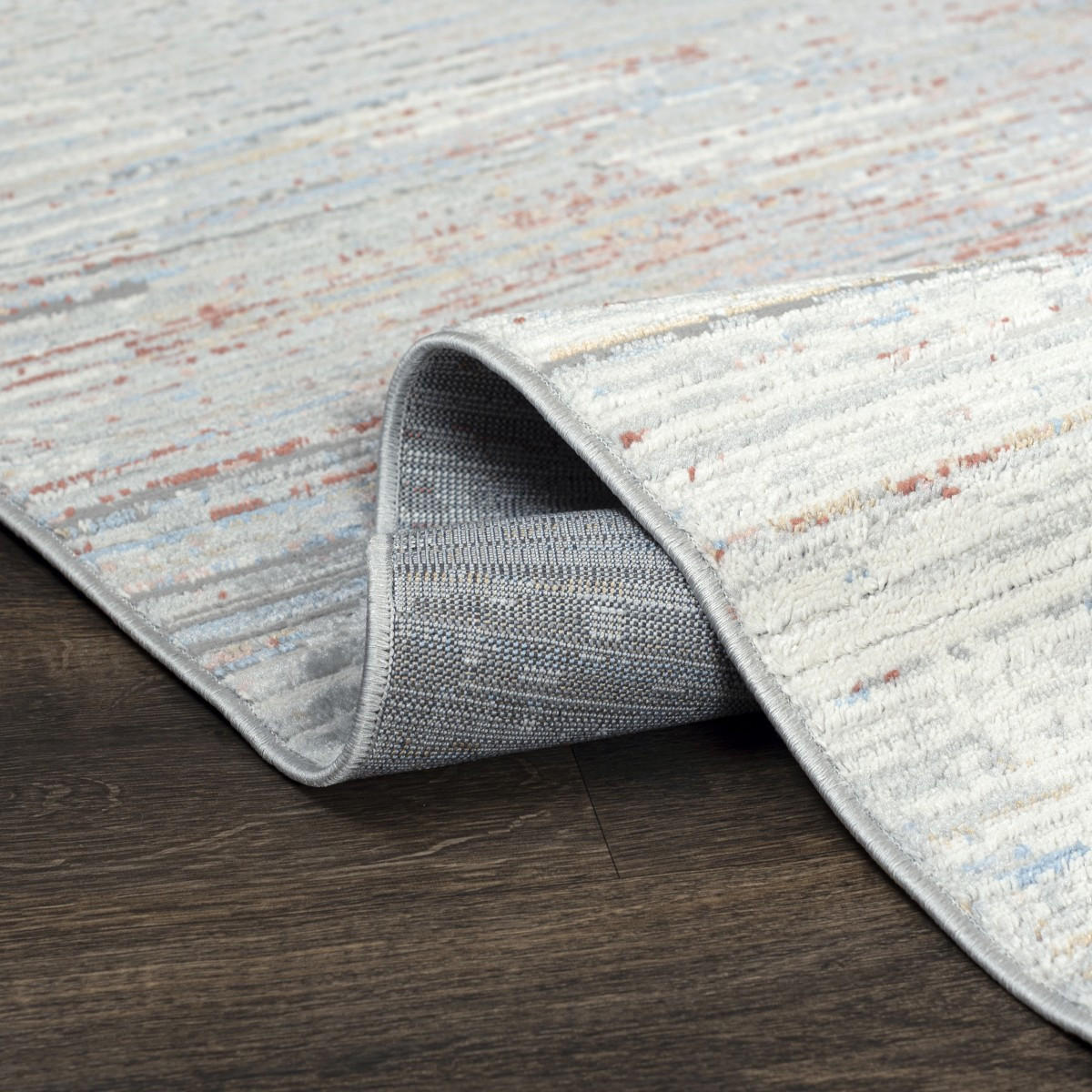 KOBEREC béžový krémový oranžový - 80 x 150 cm - šedá, textil (80/150cm) - Mazovia