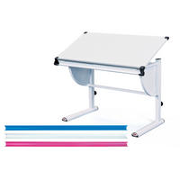SCHREIBTISCH Weiß - Weiß, Holzwerkstoff (60/110/63cm) - ebuy24