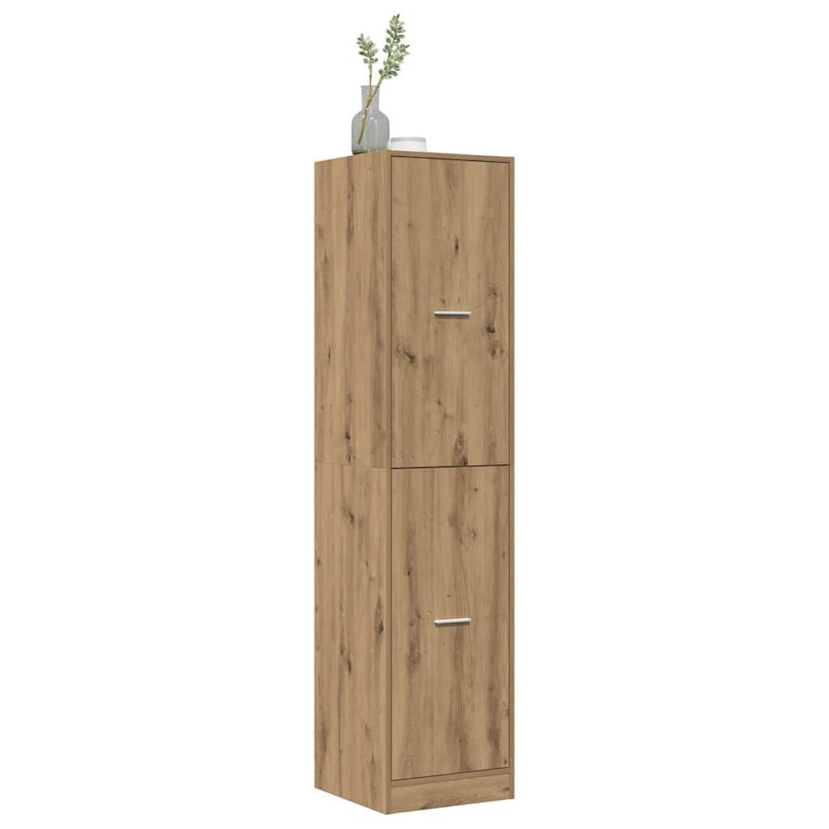 APOTHEKERSCHRANK Artisan-Eiche 40/41/174,5 Cm Holzwerkstoff - Braun, Holzwerkstoff (41/174.5/40cm) - vidaXL