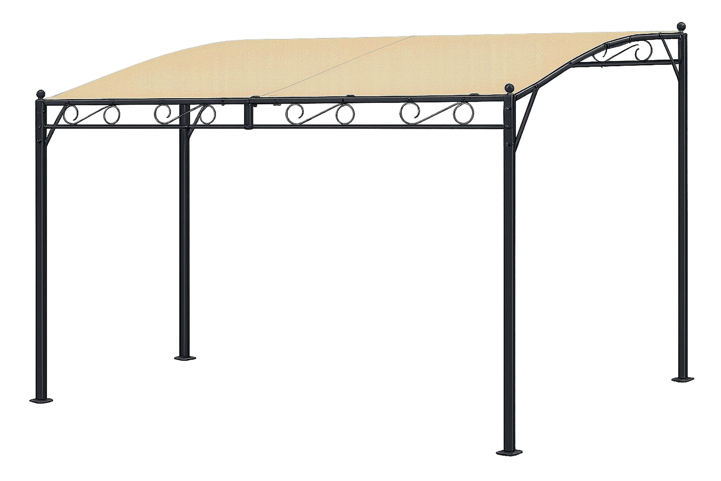 PERGOLA ERSATZDACH 250/300 cm Sand - Beige, Textil (296/1/260cm) - QUICK STAR