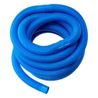 POOLSCHLAUCH flexibel 50m / 32mm - Blau, Kunststoff (3.2/3/500cm) - Swim & Fun 