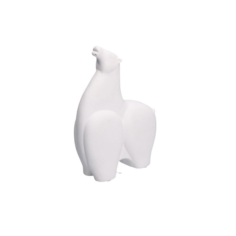 DEKORATIVE FIGUR Weiß 18/7/26 cm H236200001 - Weiß, Keramik (7/26/18cm) - Rituali Domestici 